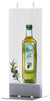 Olive Oil Bottle & Branch Candle